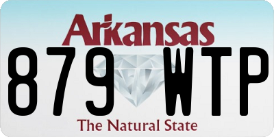 AR license plate 879WTP