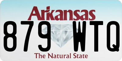 AR license plate 879WTQ