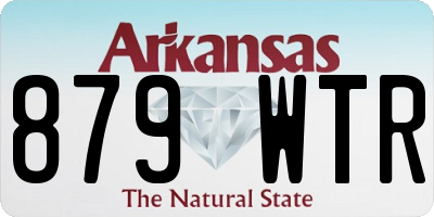 AR license plate 879WTR