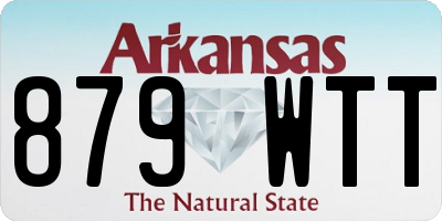 AR license plate 879WTT