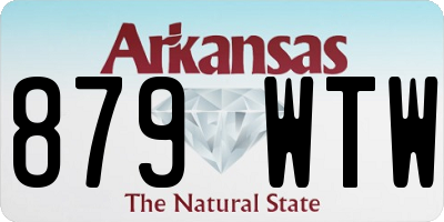 AR license plate 879WTW