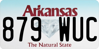 AR license plate 879WUC