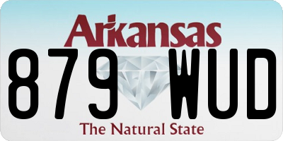 AR license plate 879WUD