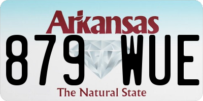 AR license plate 879WUE