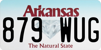 AR license plate 879WUG