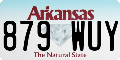 AR license plate 879WUY