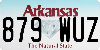 AR license plate 879WUZ