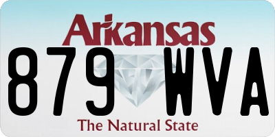 AR license plate 879WVA