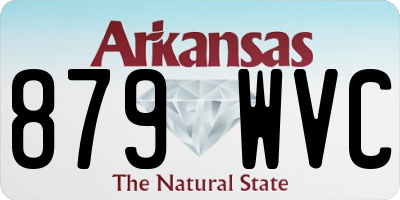 AR license plate 879WVC