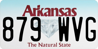 AR license plate 879WVG