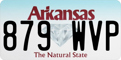 AR license plate 879WVP