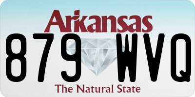 AR license plate 879WVQ