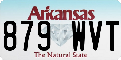AR license plate 879WVT