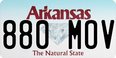 AR license plate 880MOV