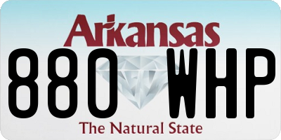 AR license plate 880WHP