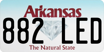 AR license plate 882LED