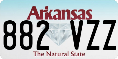 AR license plate 882VZZ