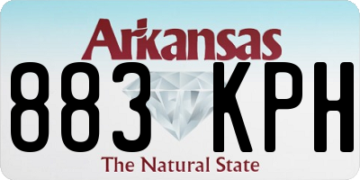 AR license plate 883KPH