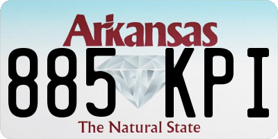AR license plate 885KPI