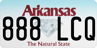 AR license plate 888LCQ