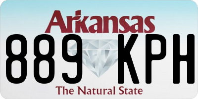 AR license plate 889KPH