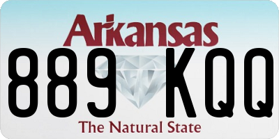AR license plate 889KQQ