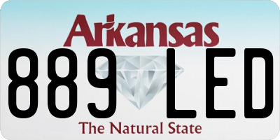 AR license plate 889LED