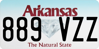 AR license plate 889VZZ