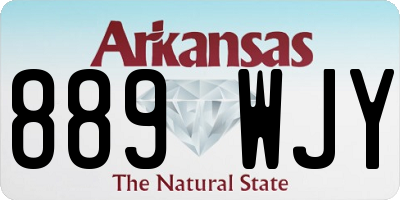 AR license plate 889WJY