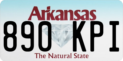 AR license plate 890KPI