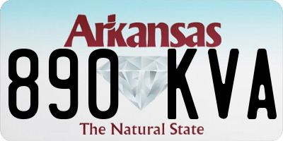 AR license plate 890KVA