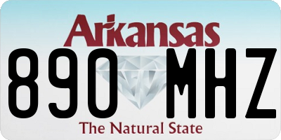 AR license plate 890MHZ