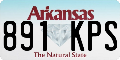 AR license plate 891KPS