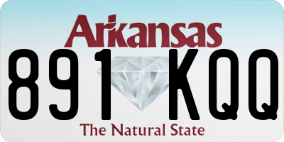 AR license plate 891KQQ