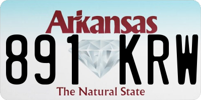 AR license plate 891KRW