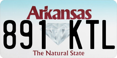 AR license plate 891KTL