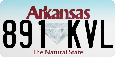 AR license plate 891KVL