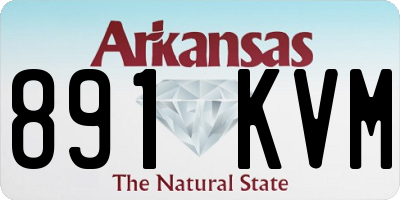 AR license plate 891KVM