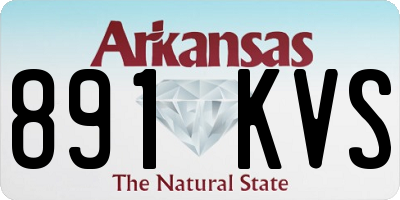 AR license plate 891KVS