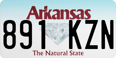 AR license plate 891KZN