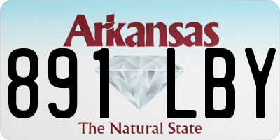 AR license plate 891LBY