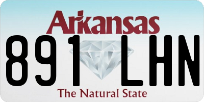 AR license plate 891LHN