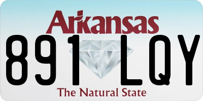 AR license plate 891LQY