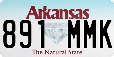 AR license plate 891MMK