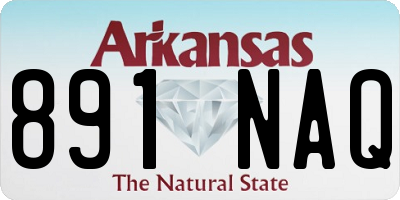 AR license plate 891NAQ