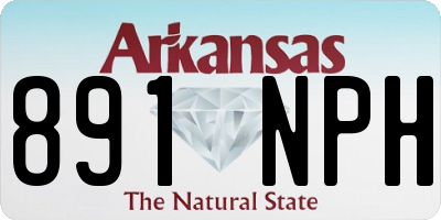 AR license plate 891NPH