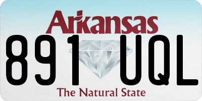 AR license plate 891UQL