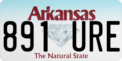 AR license plate 891URE