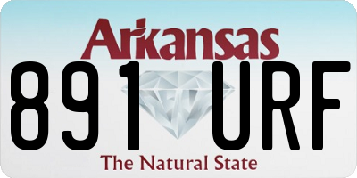 AR license plate 891URF