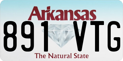 AR license plate 891VTG